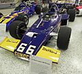 Une McLaren-Offenhauser de Roger Penske Entreprises à l'Indianapolis Motor Speedway Hall of Fame Museum.