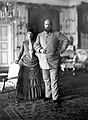 אלכסנדר השלישי ואשתו מריה פיודורובנה בחופשה בקופנהגן, 1893