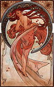 La danse d'Alfons Mucha.