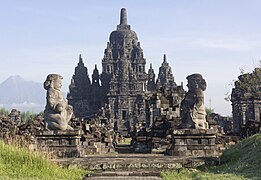 Candi Sewu temple bouddhiste de Java.