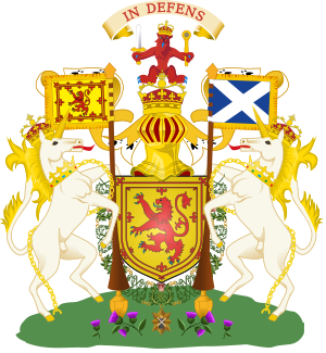 Kingdom of scotland royal arms