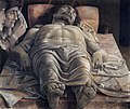 Cristo muerto, de Mantegna. El Renacimiento italiano basó su renovación estética en la técnica de la perspectiva y una nueva concepción humanística.