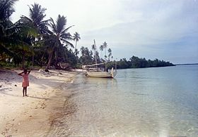 Plage sur l'île de Mafia