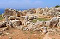 Ruins of the upper (oldest) temple