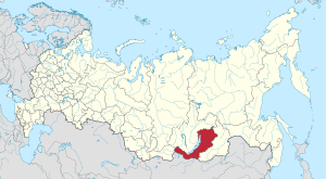 Location of بورياتيا جي جمھوریا Republic of Buryatia