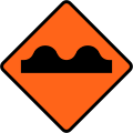 (TW-36) Uneven road surface