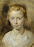 Clara Serena Rubens (1611-1623) door Rubens, Rubenshuis te Antwerpen