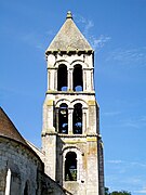 Le clocher roman, classé Monuments Historiques depuis 1894.