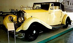 Rolls-Royce Twenty Drophead Coupé 1927