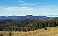 View from Herzogenhorn to Belchen