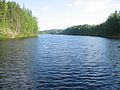 Un canale nel lago Saimaa