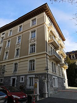 ISU:n pääkonttori Lausannessa.