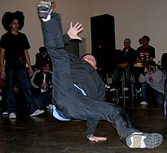 Breakdancer at Festival Sundiata