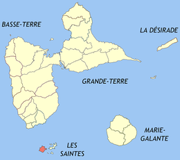 Terre-de-Bas – Mappa