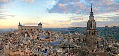 Panorama orașului Toledo