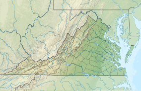 Map showing the location of Chesapeake Gateways and Watertrails Network