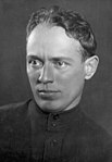Михаил Александрович Шолохов.jpg (Фотография Шолохова, опубликованная на обложке журнала «Роман-газета» (№ 5, 1938 год))