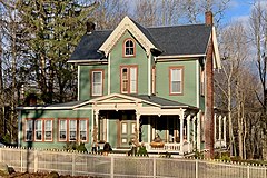 Italianate style house at 2 Pleasant Grove Road