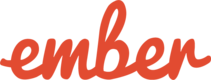 Логотип программы Ember.js