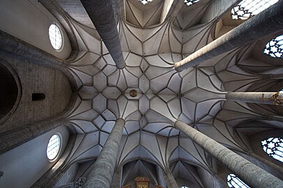 Salzburg, Franciscan church, vault