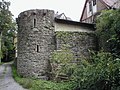 Reste der Burgbefestigung hinter der Komturei