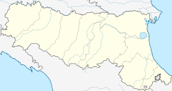 Parma ubicada en Emilia-Romaña