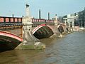 Lambeth Bridge (upstream side), London, England, 24 April 2004