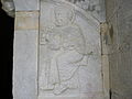 Relief de saint Pierre (côté droit du portail)