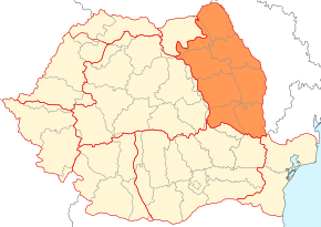 Poziția regiunii Moldova Occidentală