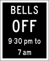Old version of Warning Bells At Railway Crossing Turned Off at times prescribed (19??-1987)