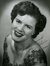 Singer Patsy Cline