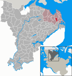 Läget för kommunen Rabenholz i Kreis Schleswig-Flensburg