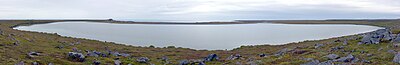 The lake Kottjarnir on Rifstangi
