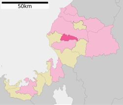 Vị trí của Sabae ở Fukui