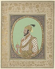 Shivaji's portrait (1680s) in the Rijksmuseum (1630-80)