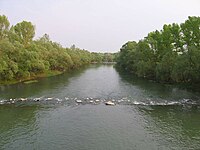 řeka ve Strážském