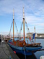 Le Tante Fine, ancien langoustier de Plouhinec, transformé en bateau de plaisance