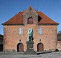 Istedløven. In front of the The Royal Danish Arsenal Museum.