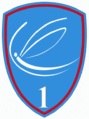 Oznaka rozpoznawcza 1. Regionalnej Bazy Logistycznej na mundur wyjściowy.