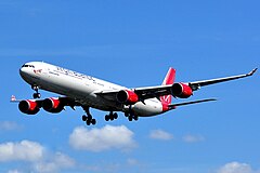 Virgin Atlantic inflight