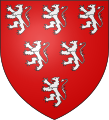 Coat of arms of the Warnant family, branch of Laroche and Jupille of the lords of Warnant.