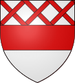 Coat of arms of the Wolckrange (or Volkerange, Volcrange) family.