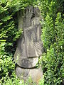 Gravestone of Arno Faust, sculpted by Wolfgang Reuter