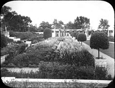 Avderson Garden, Brookline, MA – delphiniums and digitalis (5168293398).jpg
