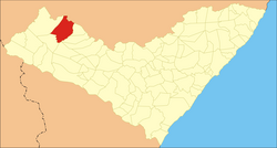 Localização de Canapi em Alagoas