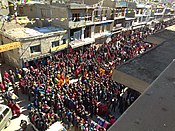 Second day of Dosmoche festival at Leh market