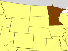 Location of the Episcopal Church in Minnesota