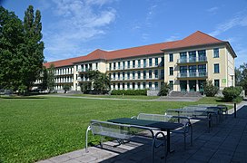 Building No.1 of the University of Applied Sciences in Magdeburg