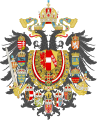 Escudo de armas de Austria-Hungría, Foco austríaco (Versión de 1867)