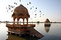 Chhatri im Amar-Sagar-See